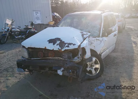 2002 Subaru Forester S z USA, uszkodzony, nr VIN JF1SF65662H734742